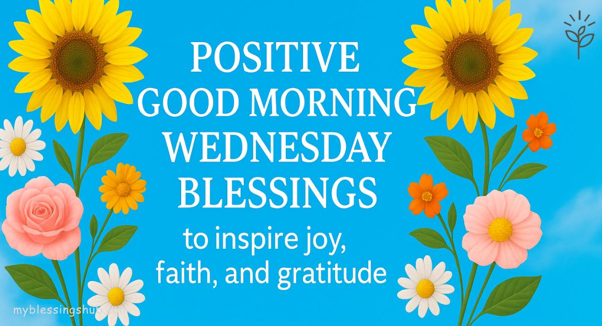 100+ Beautiful Wednesday Blessings, Quotes, Prayers, and Images to Inspire Your Midweek