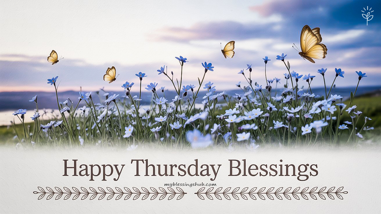 happy thursday blessings
