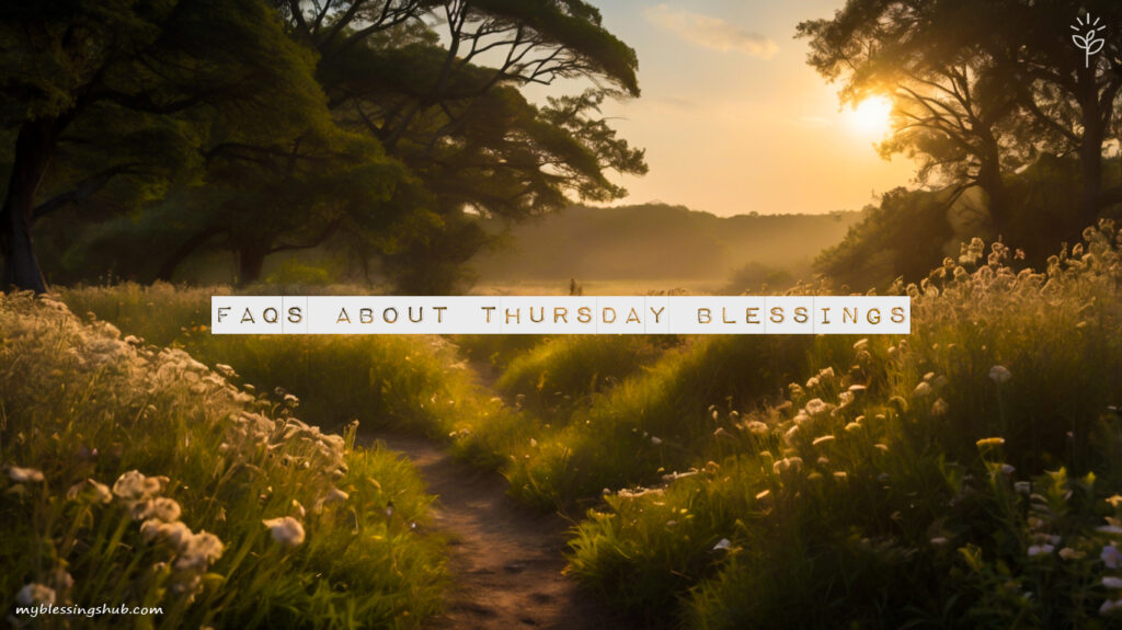 happy thursday blessings