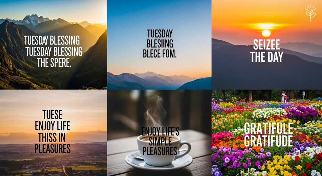 Positive Good Morning Tuesday Blessings Quotes