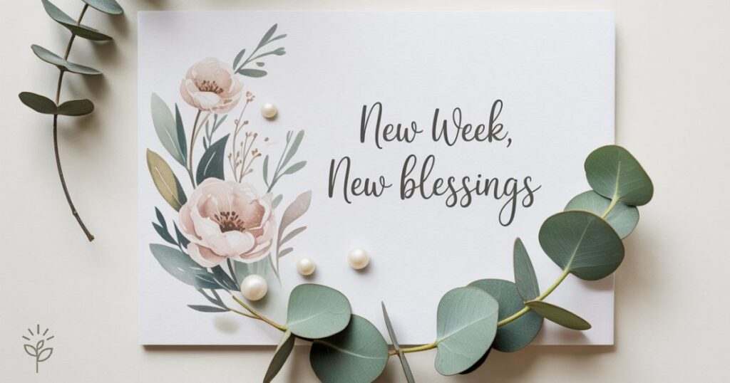 Short Monday Blessings