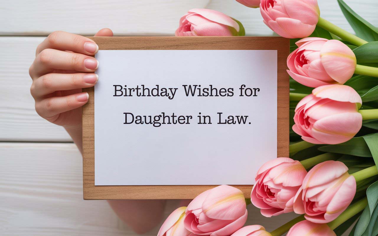 Birthday Wishes for Daughter in Law