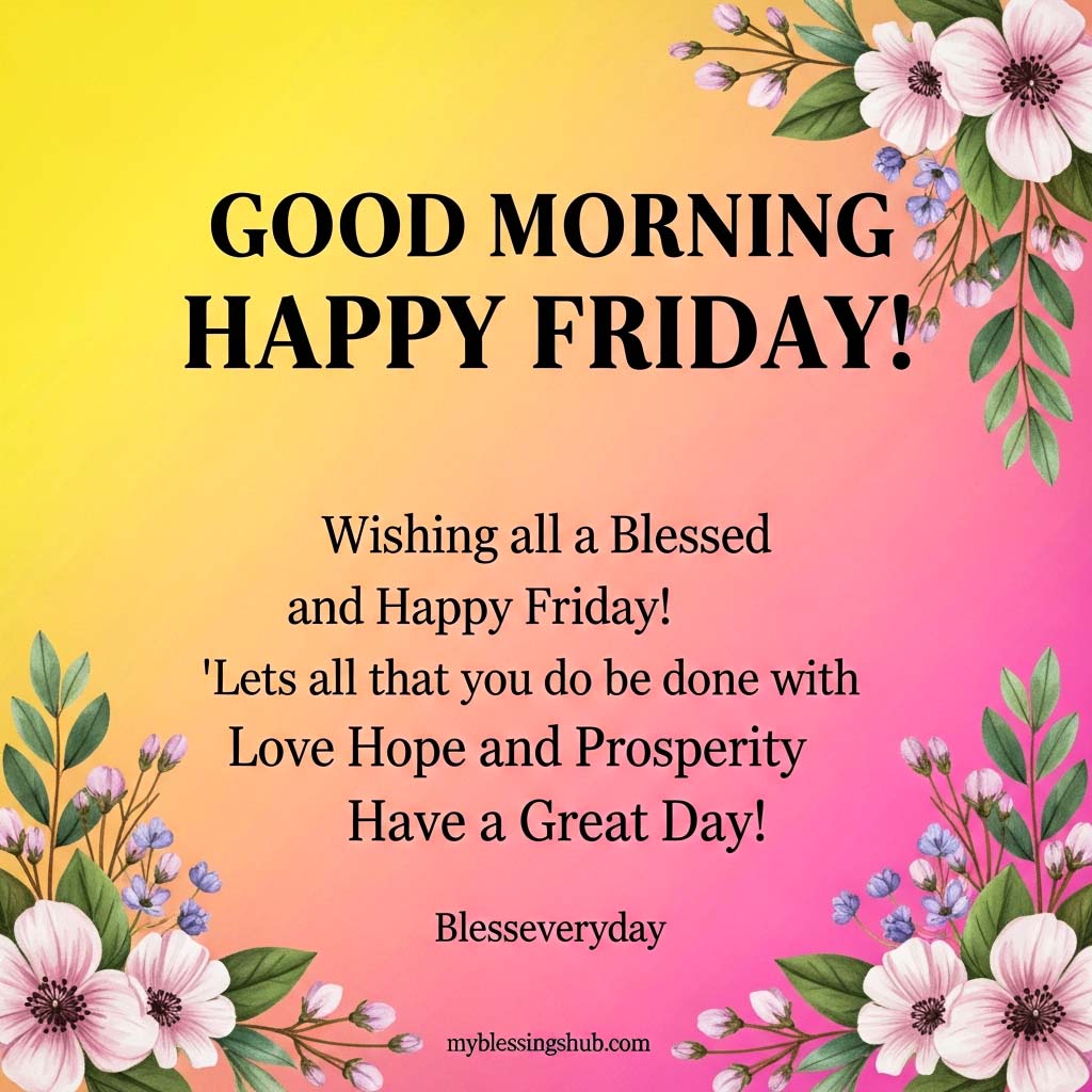 friday blessings images