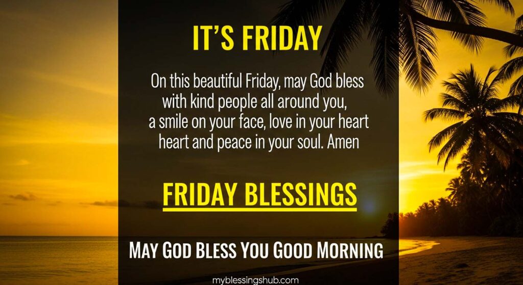 friday blessings images