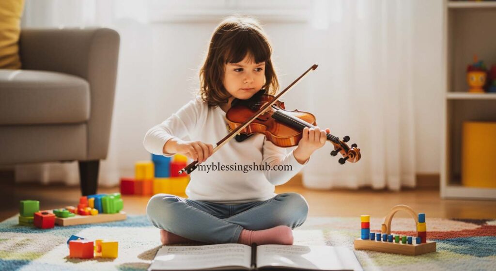 child demonstrating growth mindset through learning process