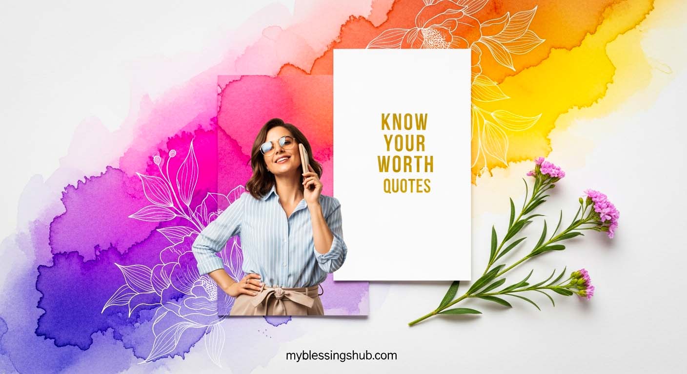 know your worth quotes
