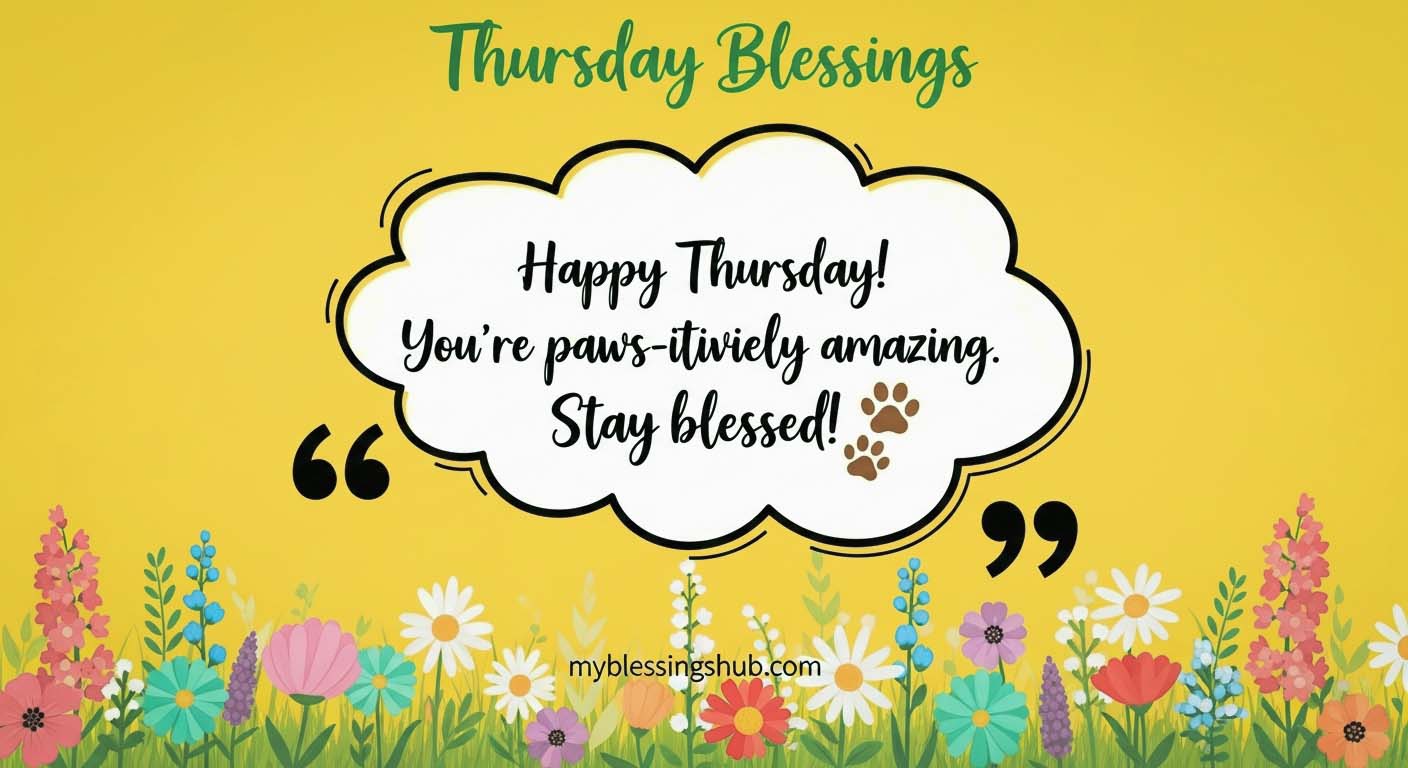 thursday blessings images
