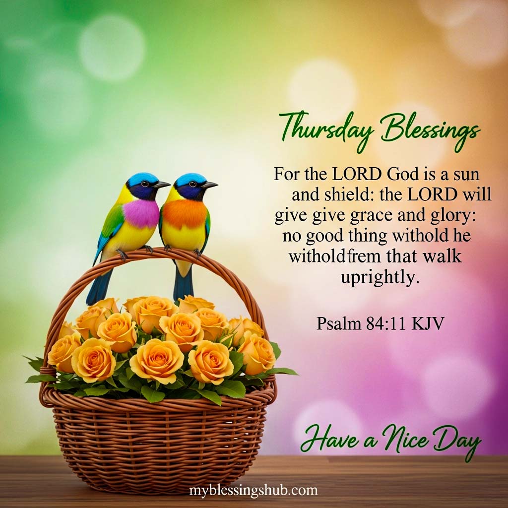100 Thursday Blessings Images To Brighten Your Day