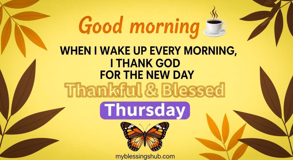 thursday blessings images