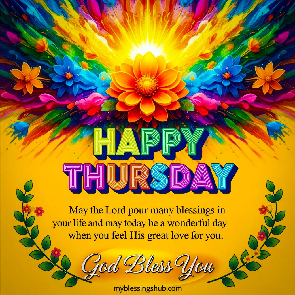 thursday blessings images