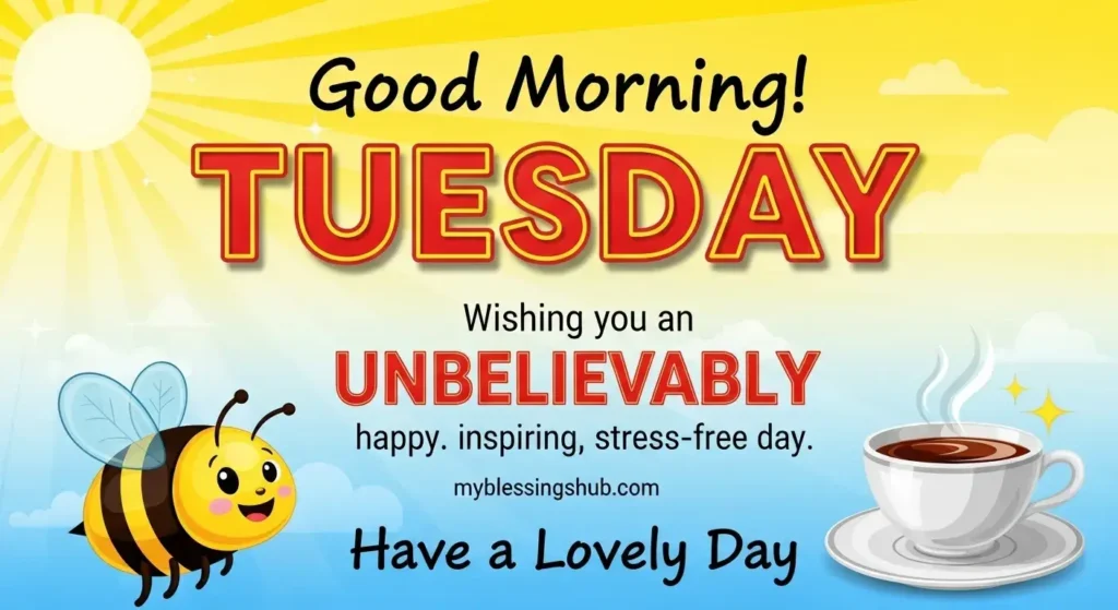 Cute and Fun Tuesday Blessings