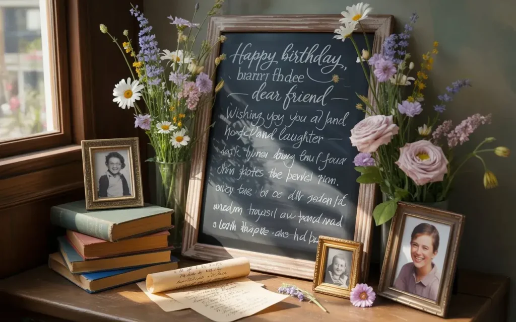 Heart Touching Birthday Wishes for Friend