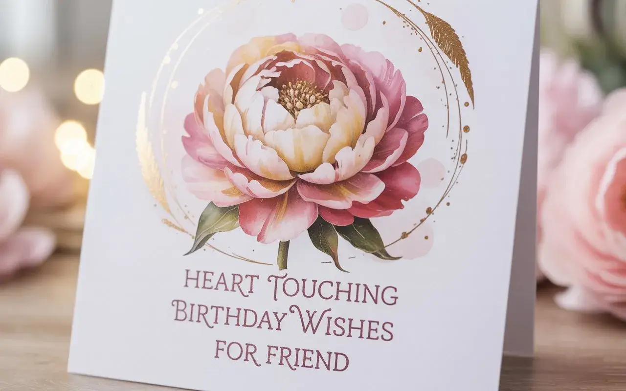 heart touching birthday wishes for friend