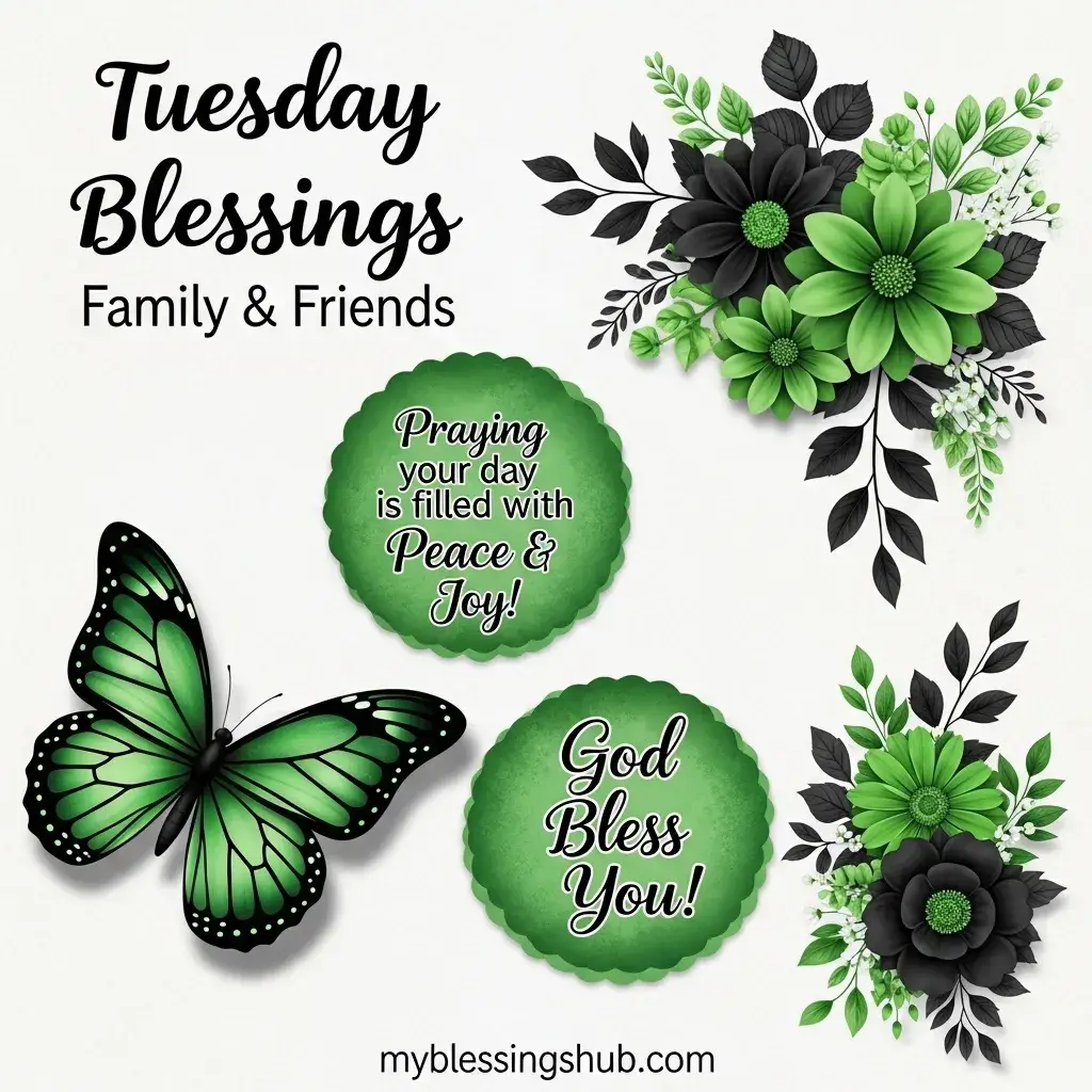 happy tuesday prayers and blessings images