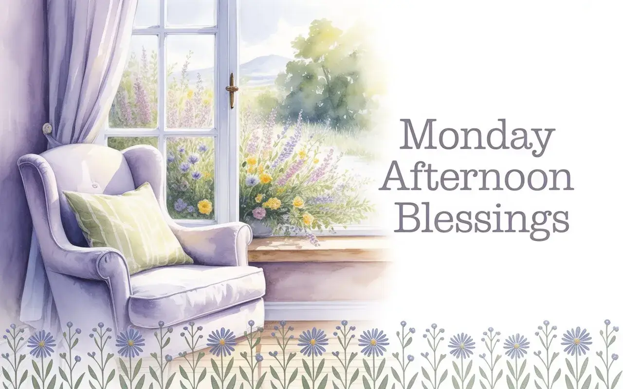 monday afternoon blessings