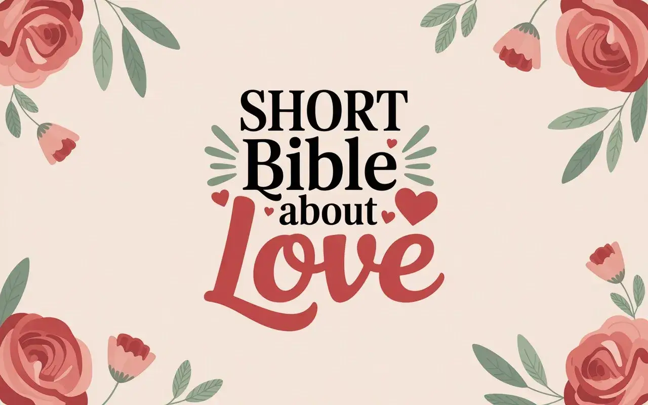 short bible quotes about love