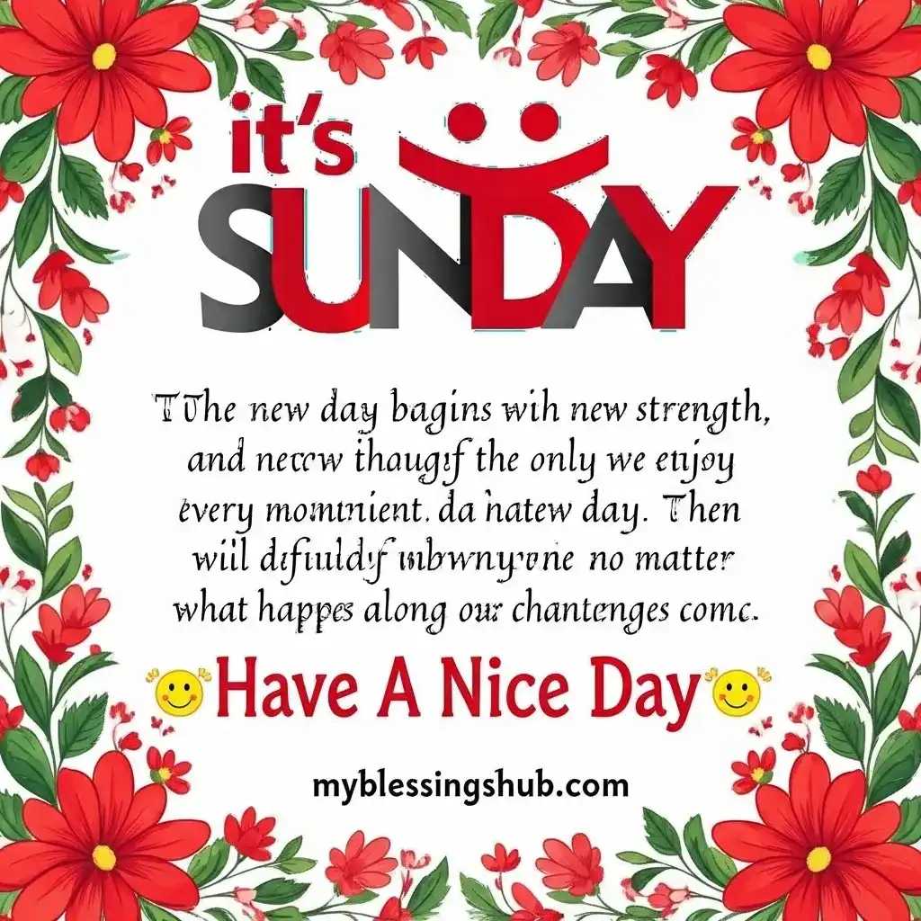 Sunday Morning Blessings