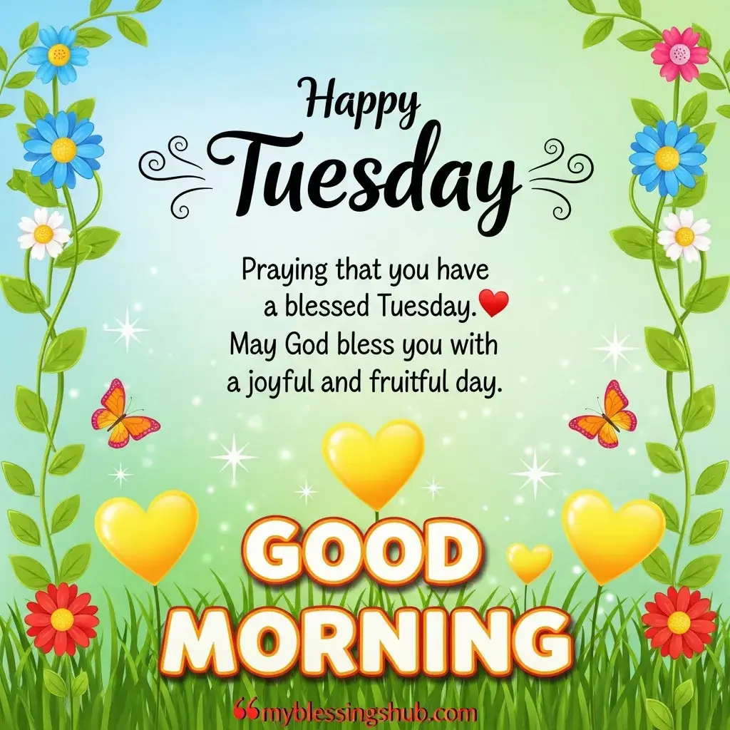 Tuesday Blessings and Prayers 