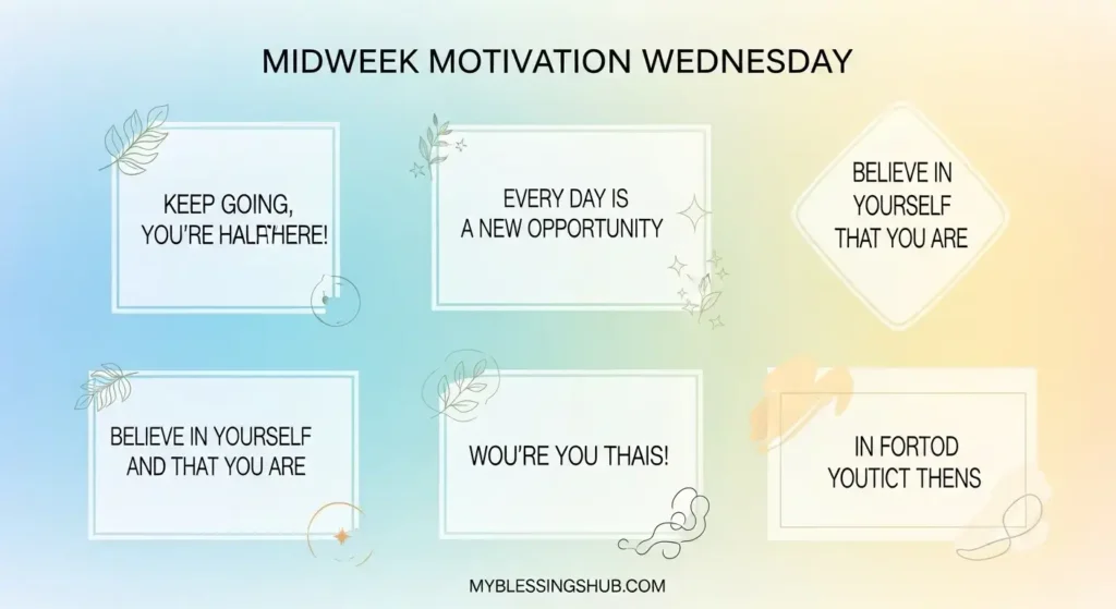 vWednesday Quotes of Encouragement