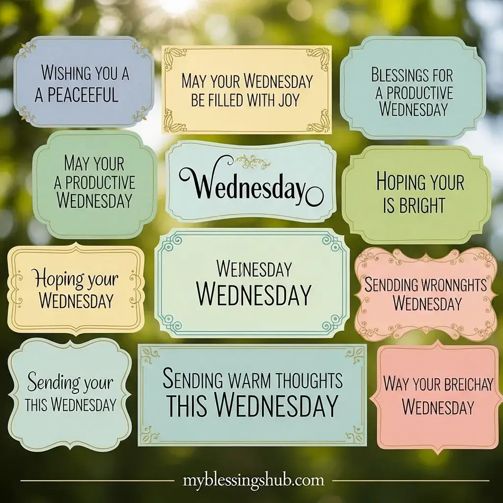 Heartfelt Wednesday Wishes and Prayers