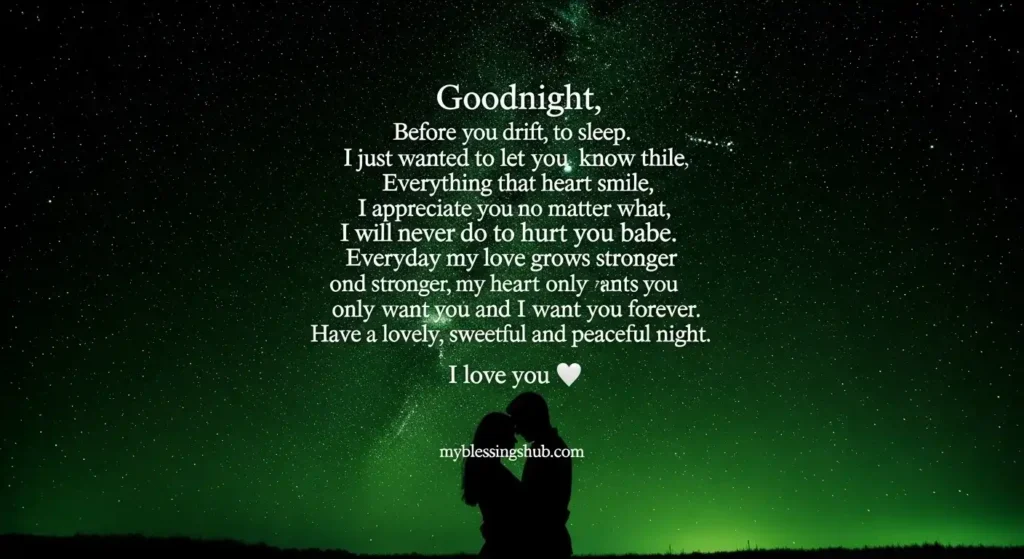 flirty goodnight texts for her