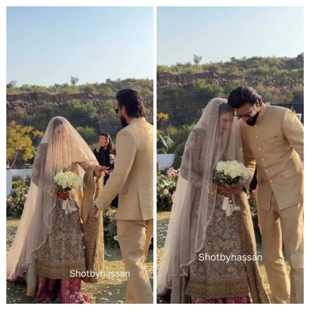 Imad Wasim Nyla Raja wedding