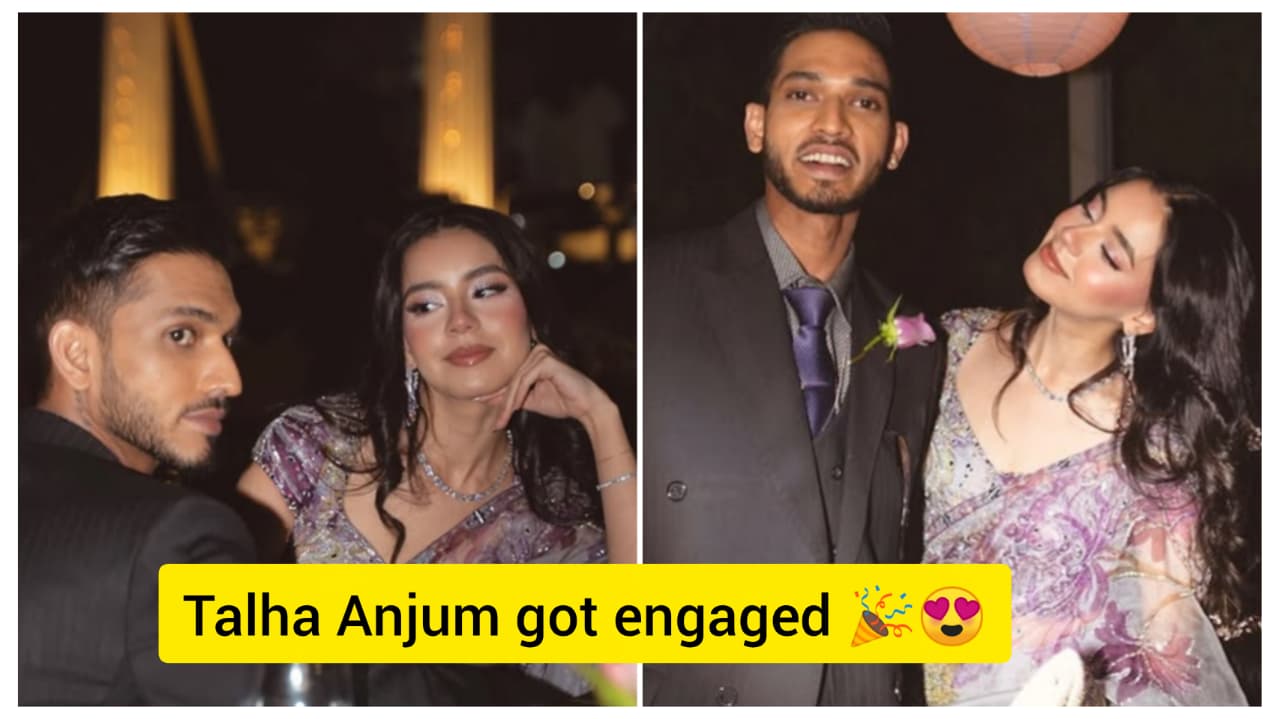 talha anjum engagement