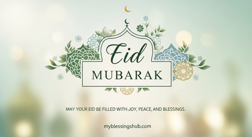 Eid Mubarak Wishes 2026