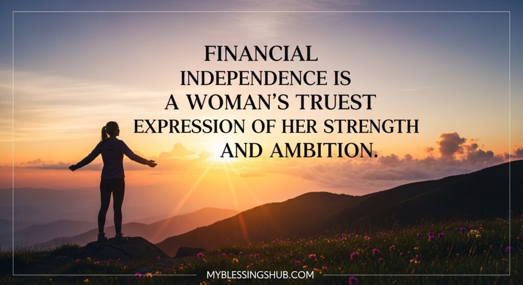 Financial Freedom Quotes For Women