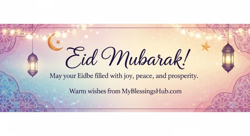 Eid ul Fitr Mubarak Wishes 2026