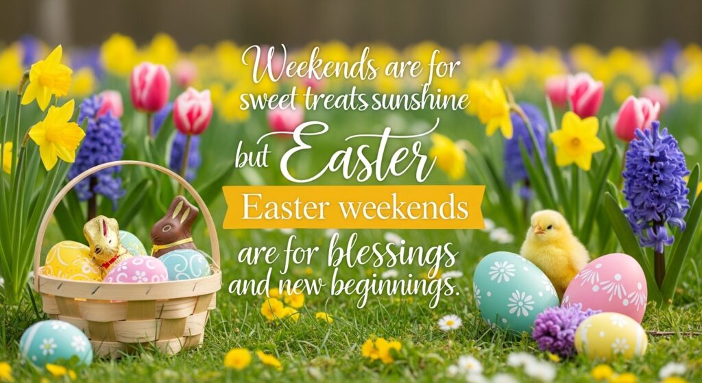 Easter weekend blessings 2026