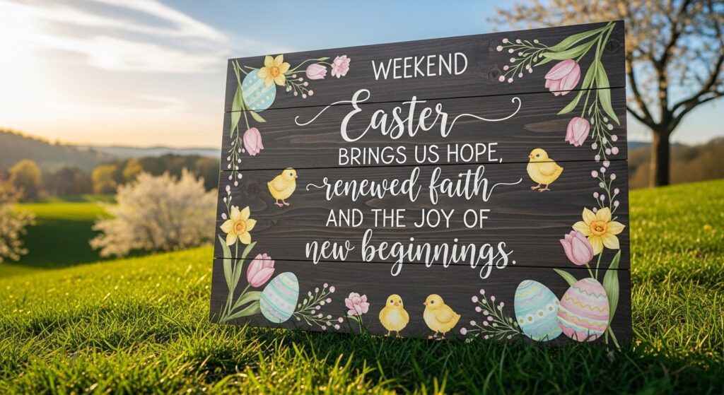 Easter weekend blessings 2026