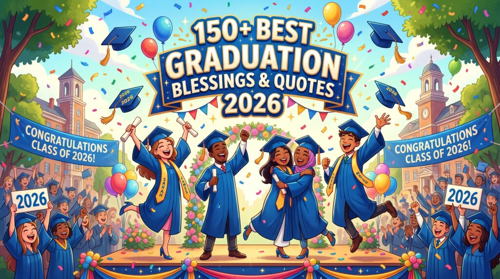 Graduation Blessings & Quotes 2026