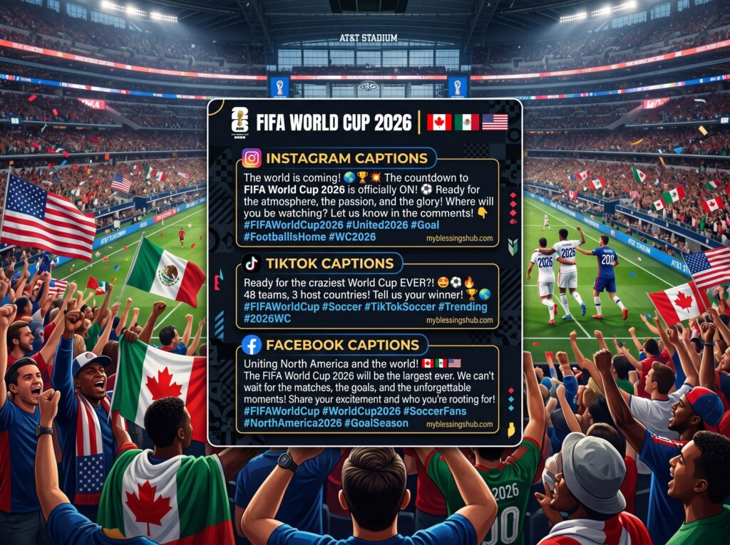 FIFA World Cup 2026 captions