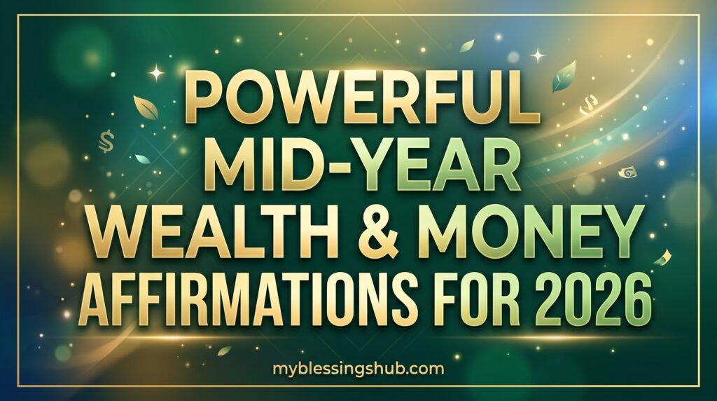 Mid-Year Wealth & Money Affirmations