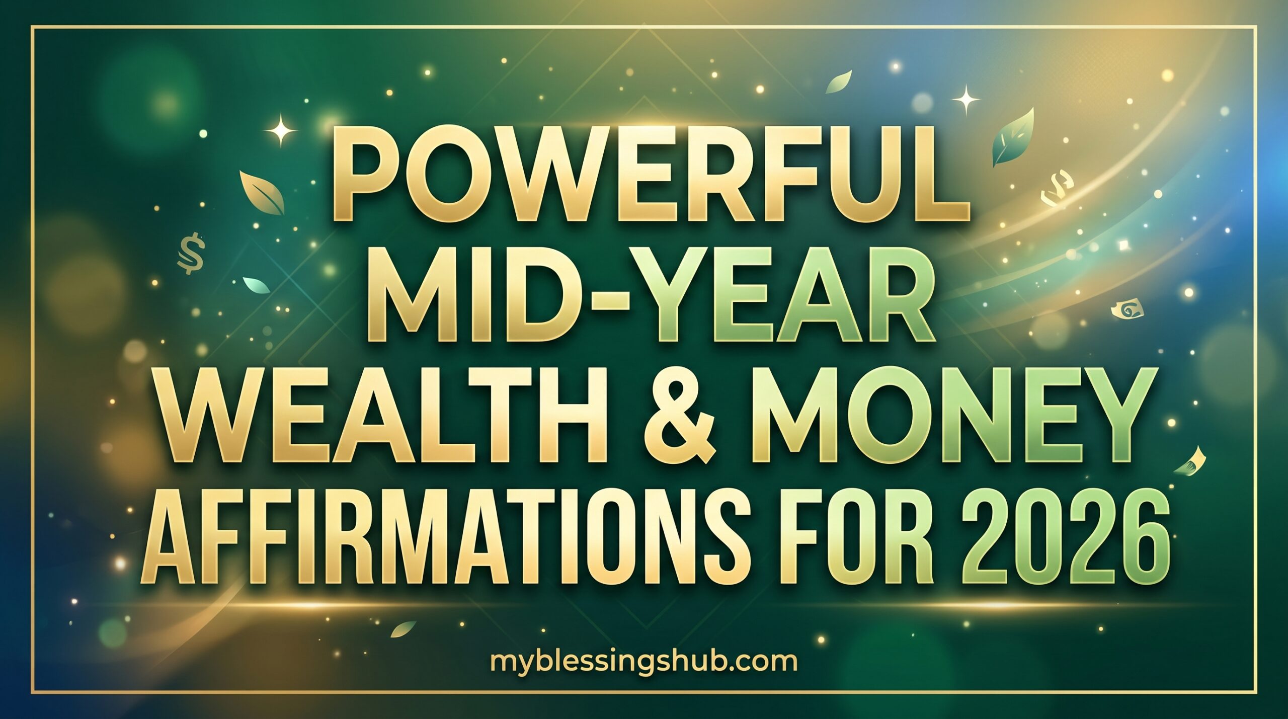 Mid-Year Wealth & Money Affirmations
