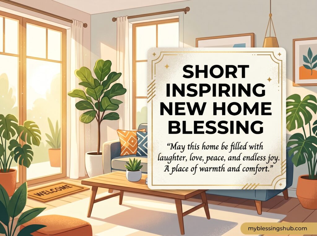 New Home Blessings & Housewarming Quotes