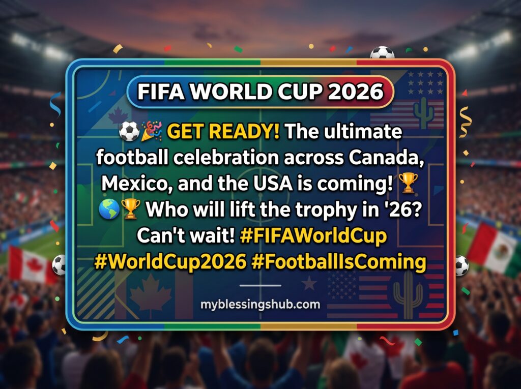 FIFA World Cup 2026 captions