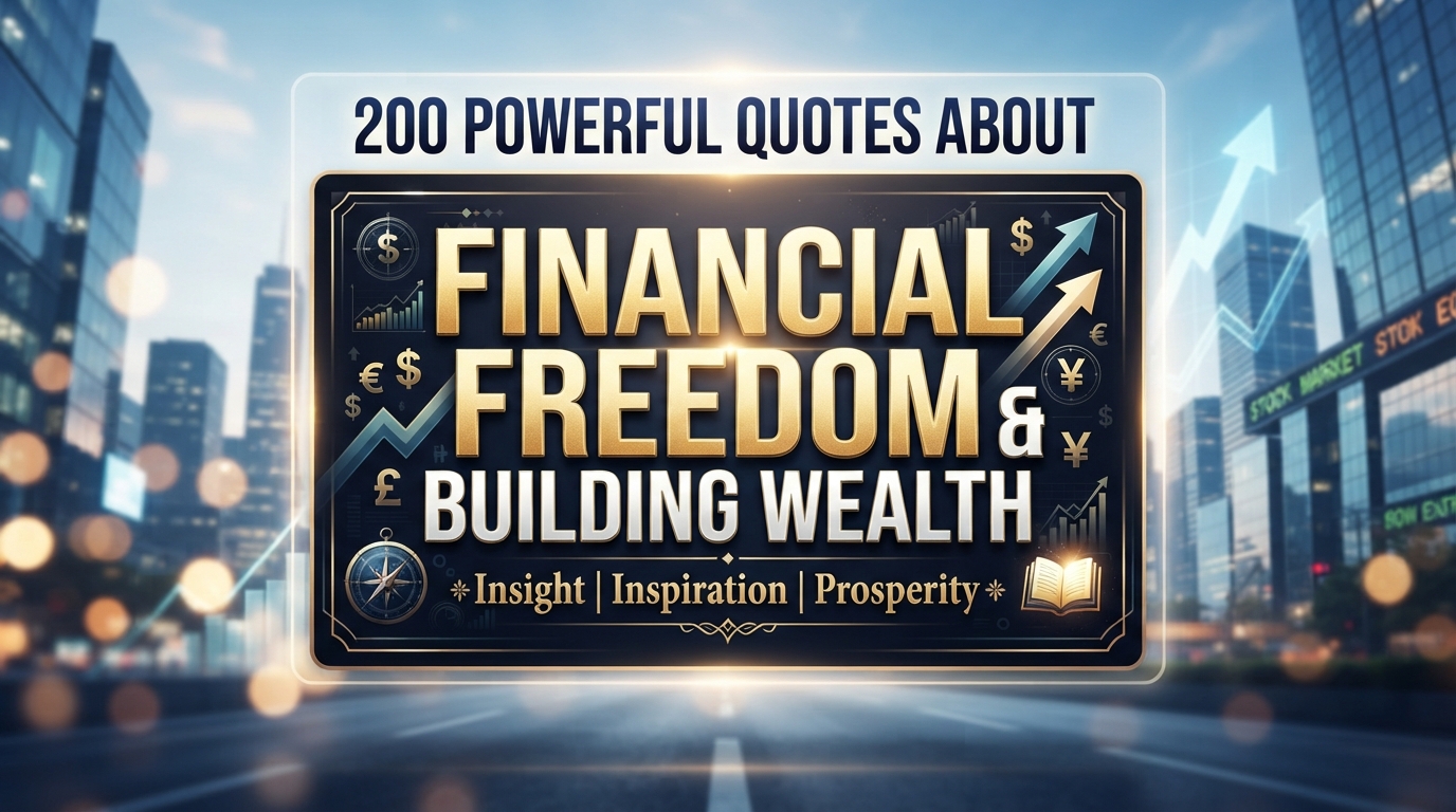 quotes about financial freedom