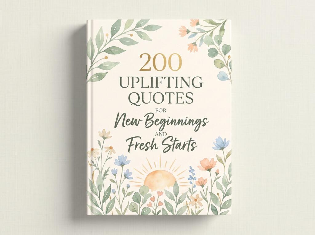 200 Uplifting Quotes for New Beginnings and Fresh Starts