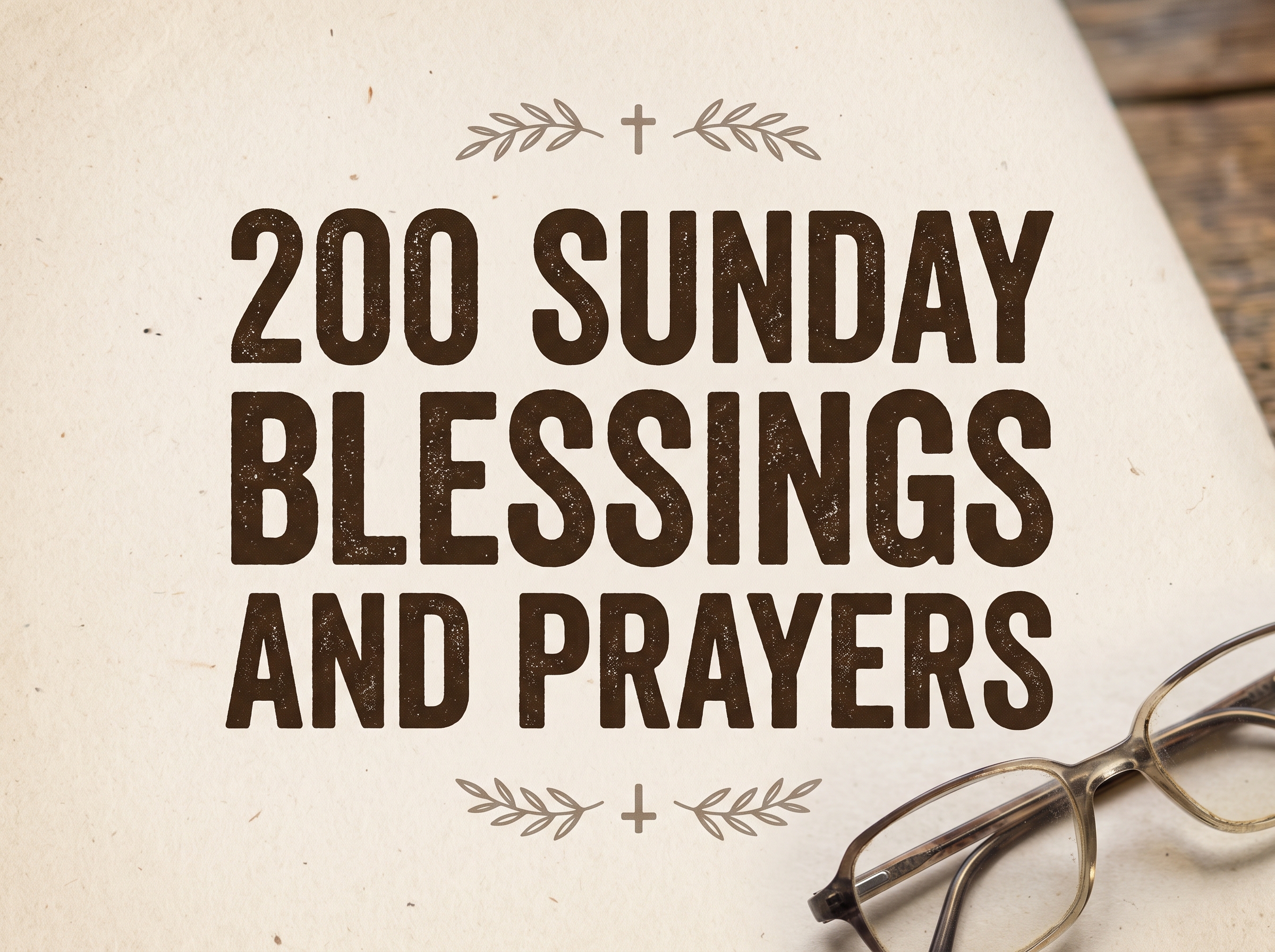 Sunday Blessings