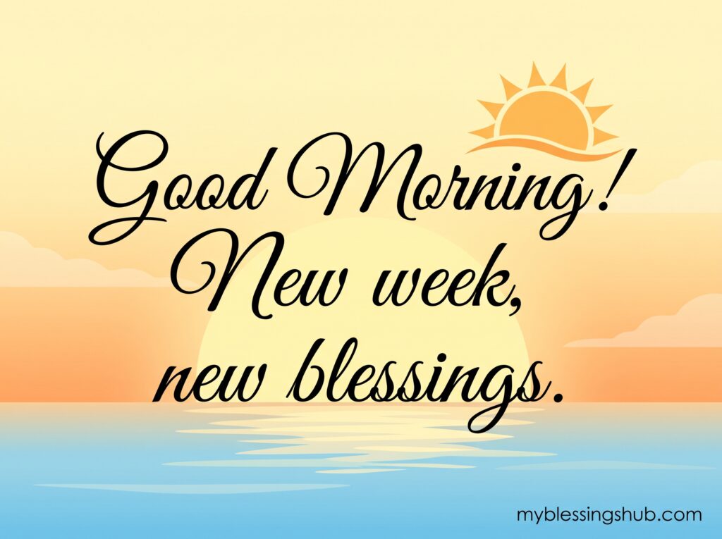 good morning blessings