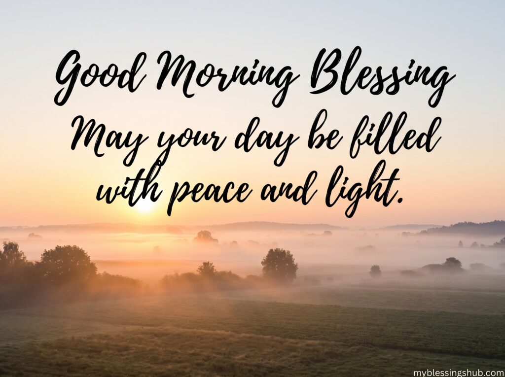 good morning blessings