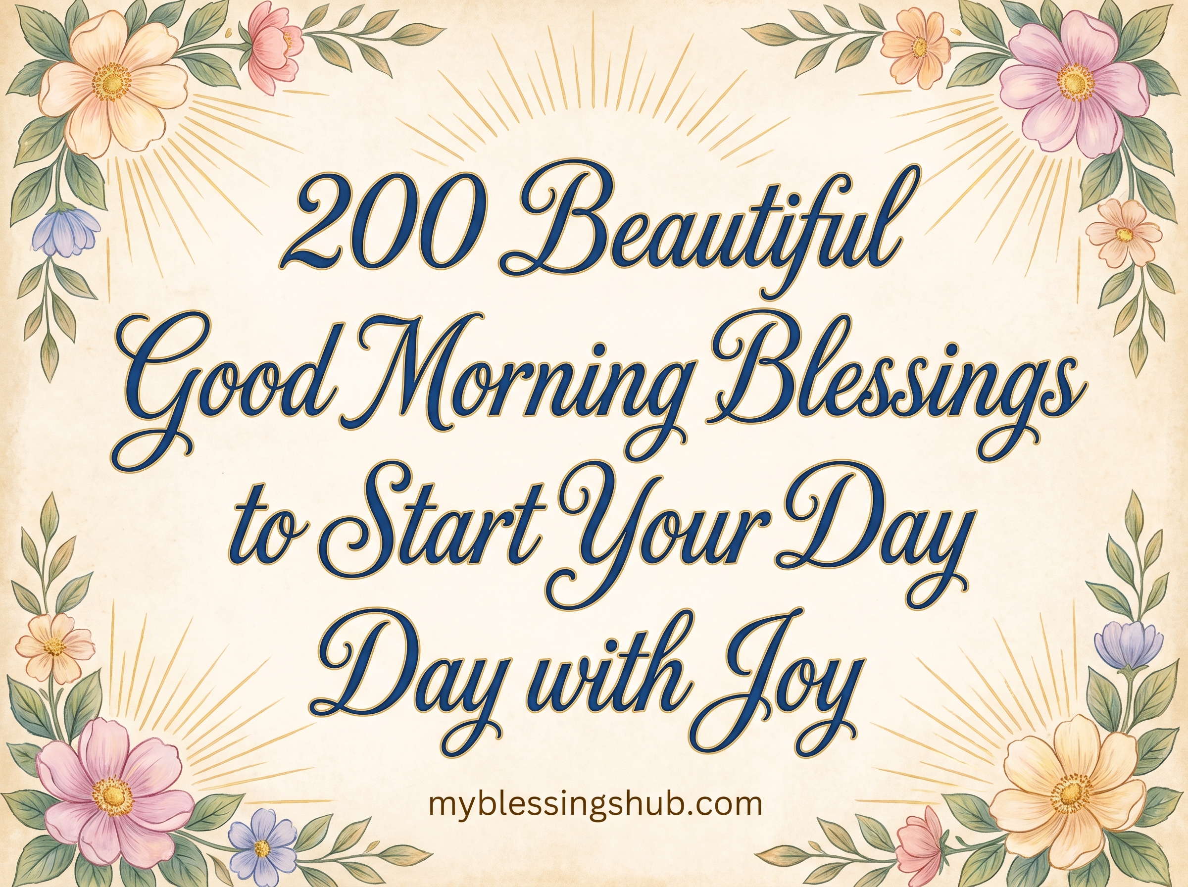 good morning blessings