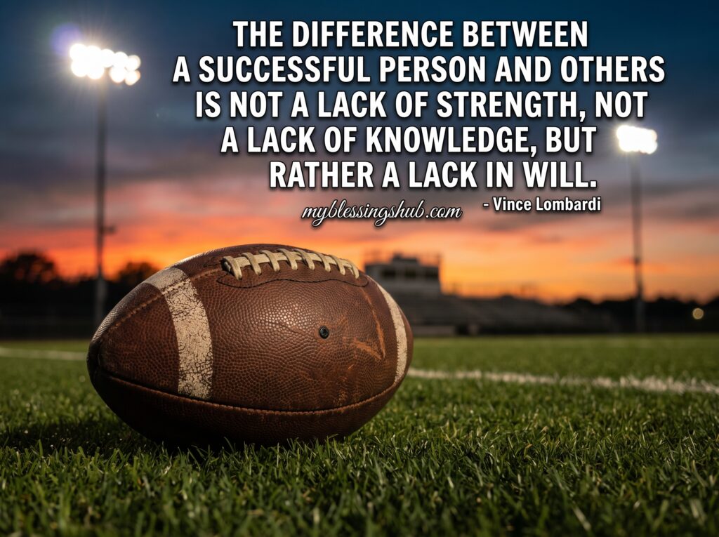 inspirational football quotes