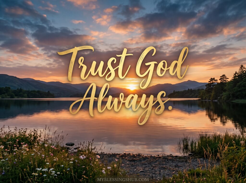 trusting God quotes