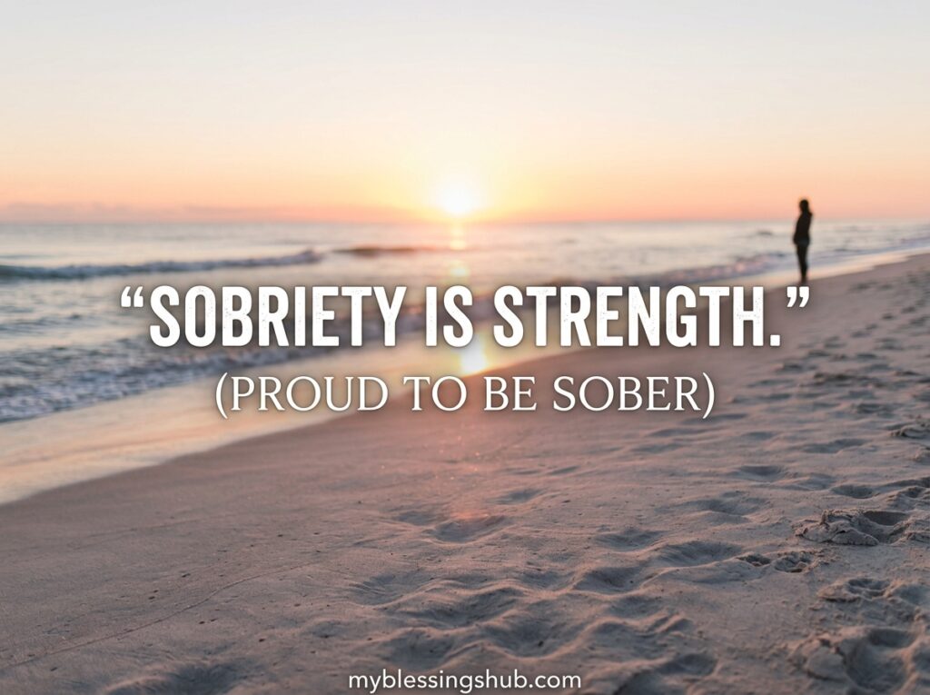 Proud to be Sober Quotes