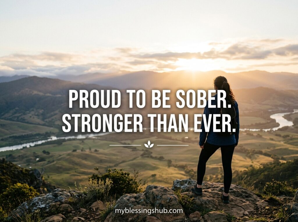 Proud to be Sober Quotes