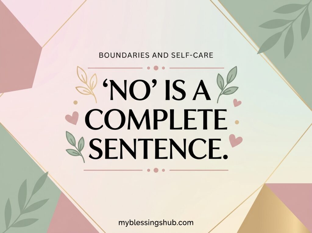 Setting Boundaries Quotes