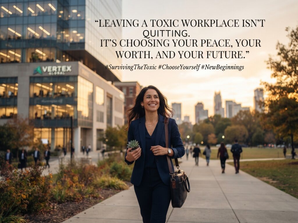 short Inspiring Quotes About Surviving a Toxic Workplace